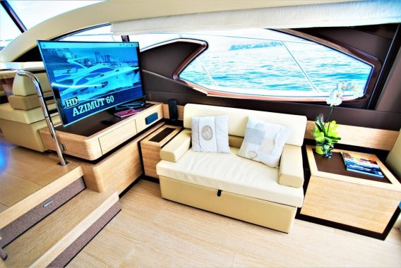 azimut 60 tenerife luxury motor yacht charter (7)