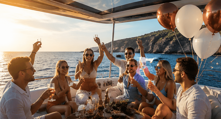 private boat party tenerife